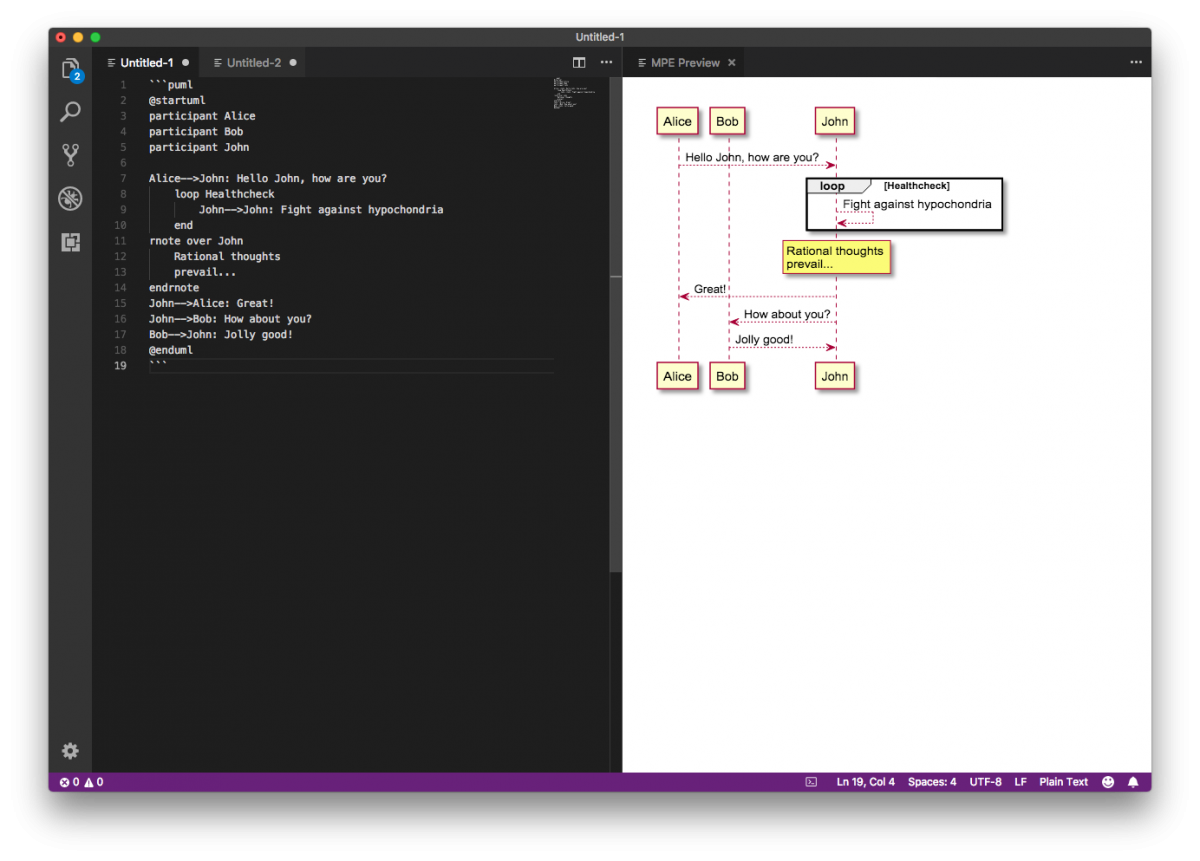 Generating documentation as code with mermaid and PlantUML ...