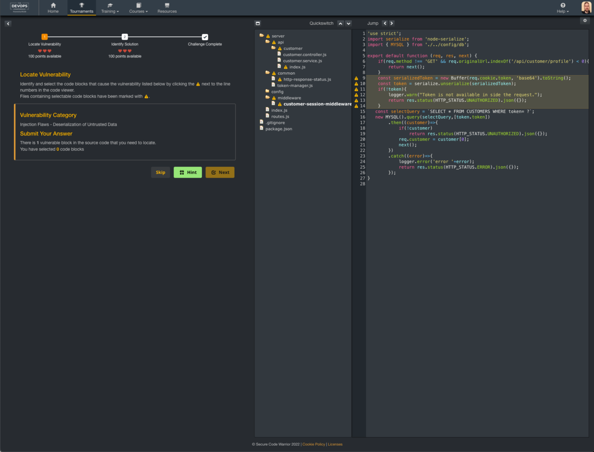 Learning secure code by identifying vulnerable code and solutions ...